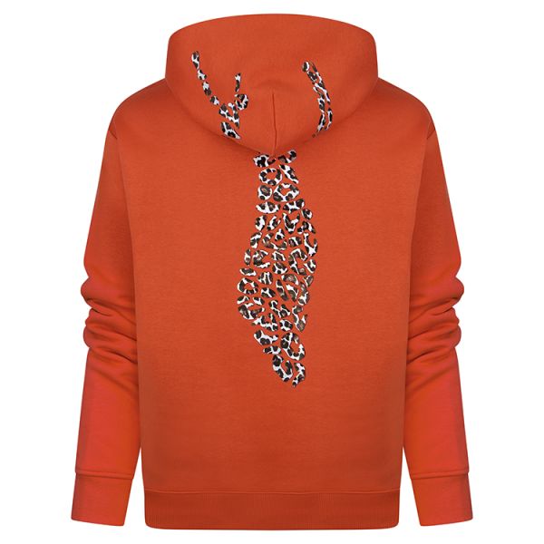 Unisex-Kapuzensweatshirt im schicken Leo Design