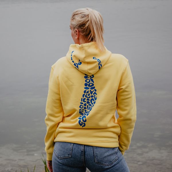 Unisex Kapuzensweatshirt mit Leo Design in sportlichen Farben