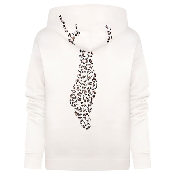 Unisex-Kapuzensweatshirt im schicken Leo Design