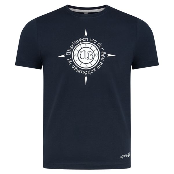 Herren Basic T-Shirt mit "Überlinger Kompass"