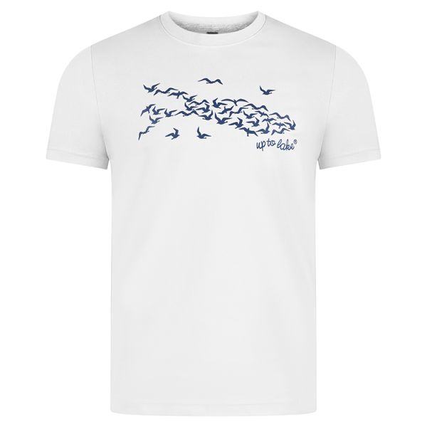 Herren Basic T-Shirt mit "Mövensee-Bodensee" Design