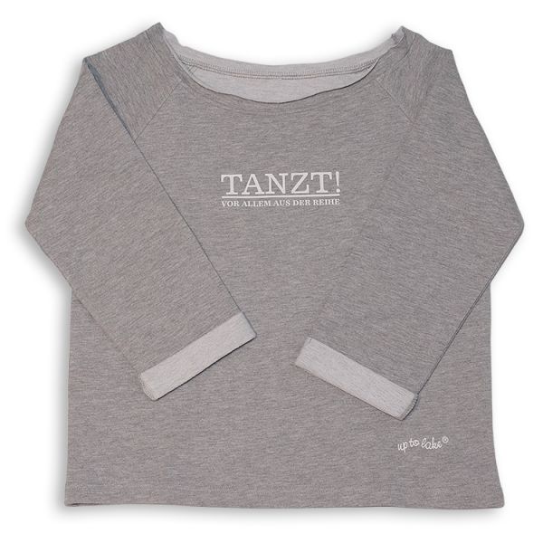 Yoga und Sport Flash Dance-Sweat-Shirt "Tanzt"
