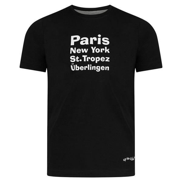 Basic T-Shirts mit Städte Namen wie Paris, New York, St.Tropez, Überlingen